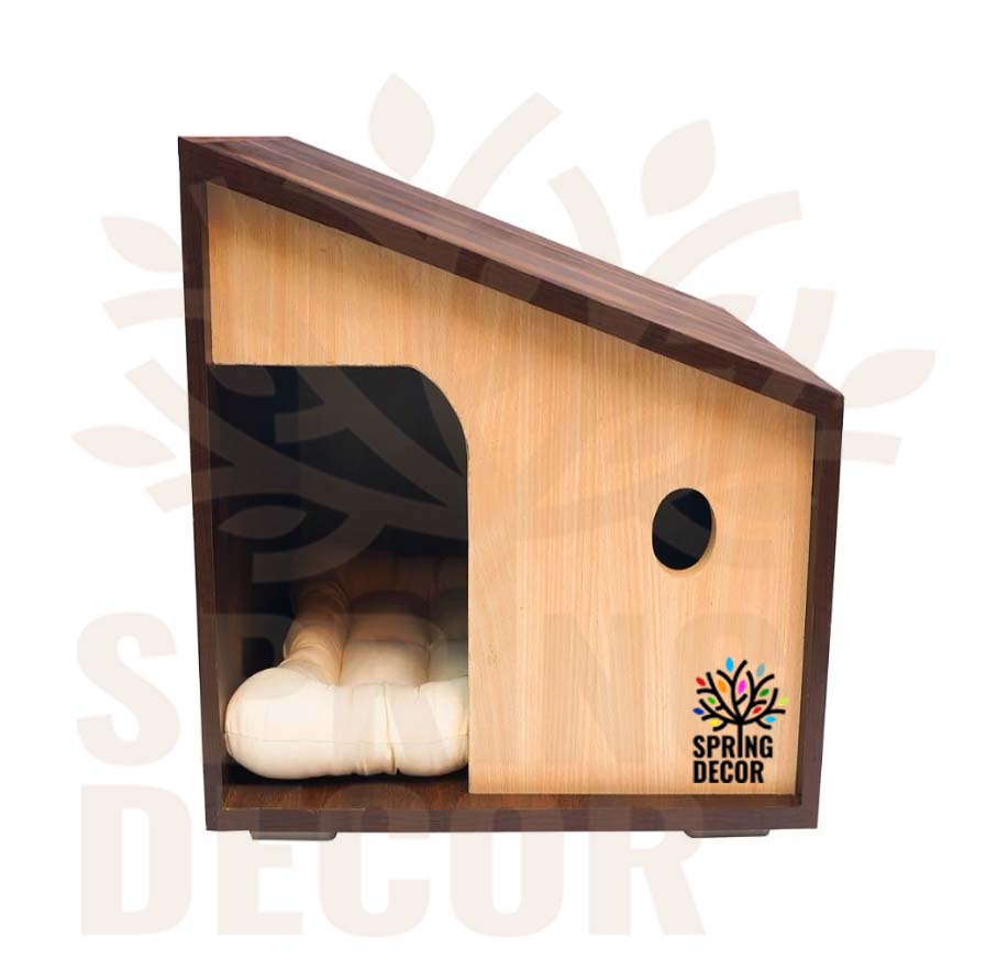 Cat House Modern Nightstand Pet House Cat bed Cat Crate Wood Cat Hoouse Peet House CTH03