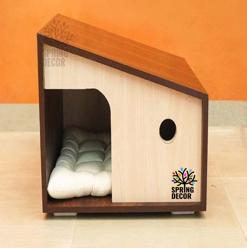 Cat House Modern Nightstand Pet House Cat bed Cat Crate Wood Cat Hoouse Peet House CTH03b